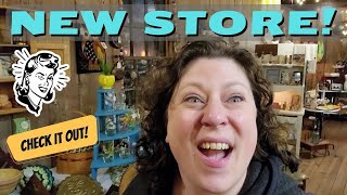 NEW Store Opened - Antique Vintage Mall Shop with Me Tour - Resale & Collecting Unique Treasures