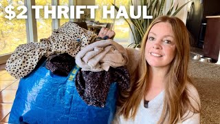 I'm Sharing All My Awesome Finds From Salvation Army's Big $2 Sale!! Thrift Haul!!
