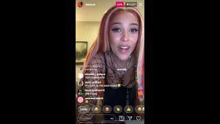 Doja Cat Dancing &amp; Chatting On Instagram Live (September 29, 2019) [Full Livestream]
