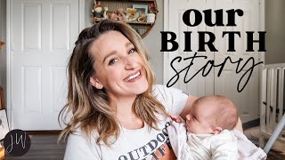Our Birth Story | A *Successful VBAC* Homebirth 👶🏼🤍