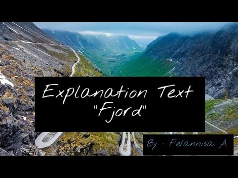 Explanation Text "Fjord"