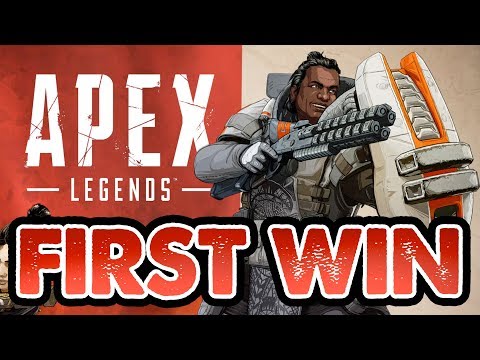 FIRST WIN! // Apex Legends Champion // Resawn Games NEW BR // Apex Legends Gameplay