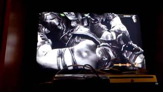 Mortal Kombat 9 Demo Test- Scorpion Fight & Fatality