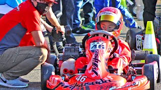 20201115 JAFジュニアカート選手権 東地域 FP Jr Cadets Rd5 タイムトライアル 吉岩泰 ツインリンクもてぎ 北ショートコース