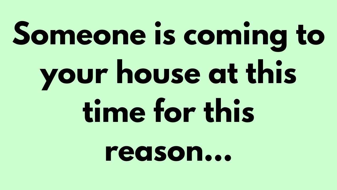 💌 🛑 Послание Бога сегодня | Кто-то придет к вам домой в это время... 