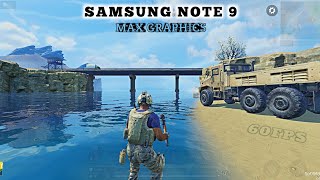 Samsung Note 9 Max Graphics COD Mobile - Snapdragon 845 60fps