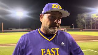 ECU Baseball Coach Cliff Godwin after a road loss to Campbell