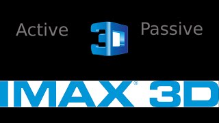 Active 3D Vs Pive 3D, Imax 3D