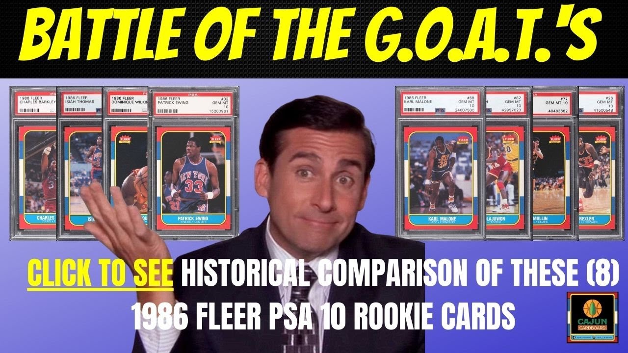 Investing In 1986 Fleer Basketball Hall of Fame PSA 10 Rookie 