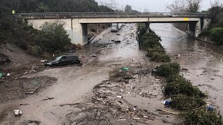 The mudslides have killed at least 13 people in a region devastated by
fires last month. read story here: https://nyti.ms/2eqweip more from
new york ...