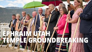 Ephraim Utah Temple Groundbreaking - Full Ceremony