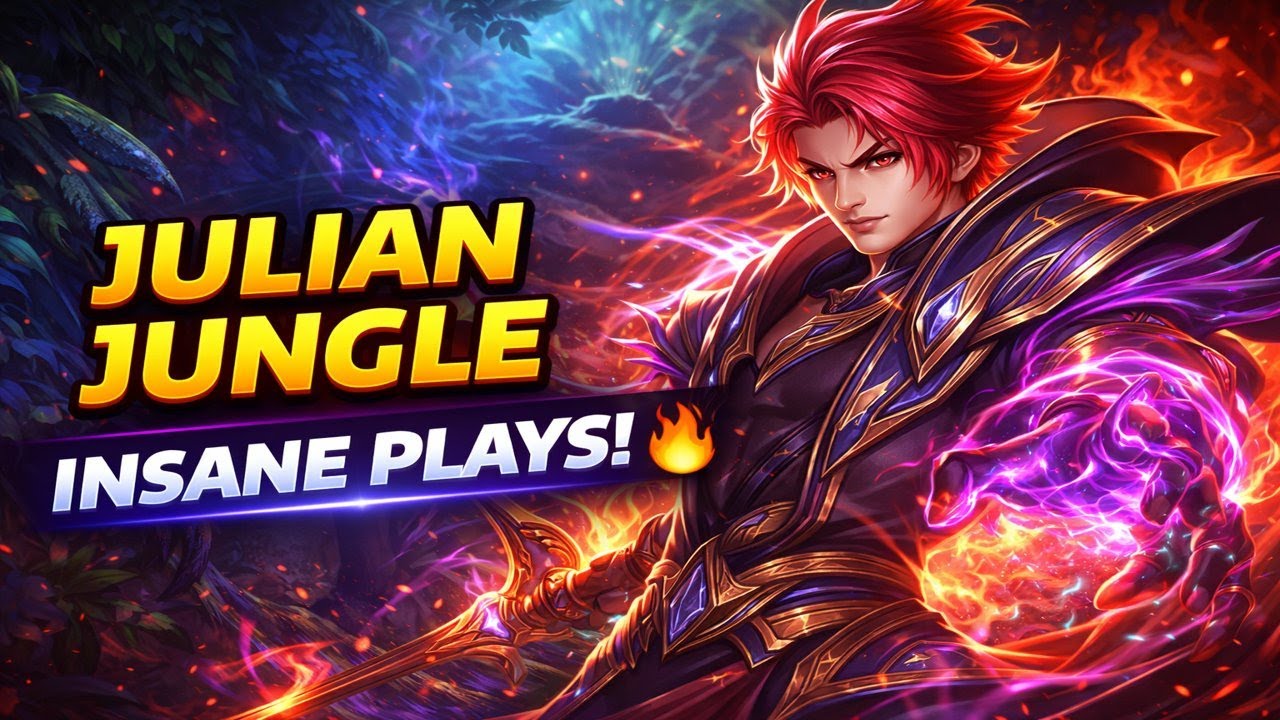 Julian Jungle Gameplay – Insane Plays! 🔥 | Mobile legends