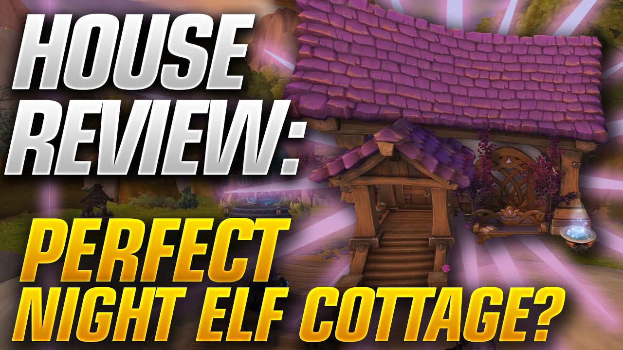 Дом ночных эльфов Давины на самом деле относится к уровню «шедевр»