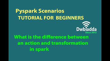 What is the difference between an action and transformation in spark | Pyspark questions and answers