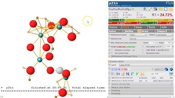 Solve and assign in Olex2