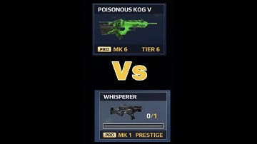 CGM:Poisonous Kog V vs Whisperer: MC5