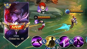 IORI CHOU SO UNDERRATED AND CAN EASILY DESTROY ANY SUSTAIN TYPE HEROES USING THIS NEW BROKEN BUILD🔥🔥