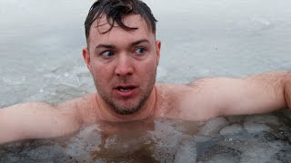 Ice Swimming On The Coldest Day Of The Year