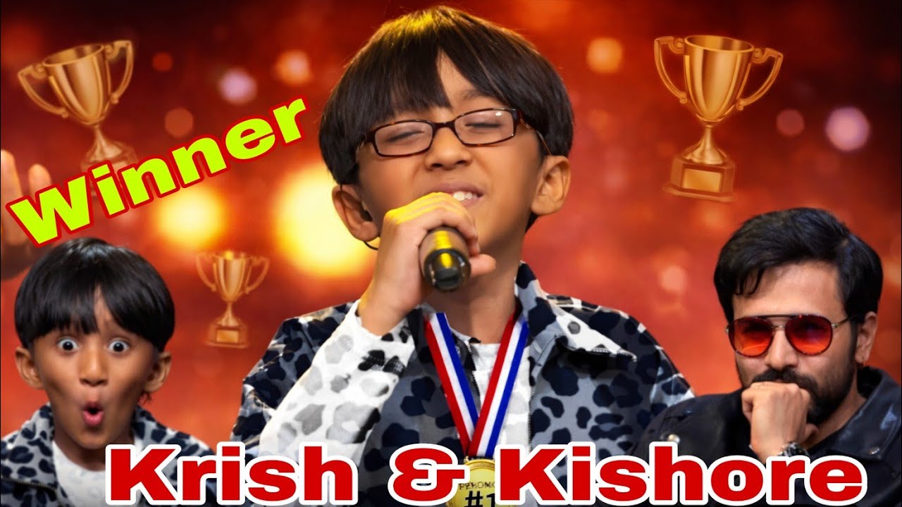 WINNING MOMENT ! Krish & Kishore Mandal Full Performance by India's Got Talent | Today Episode ❤️