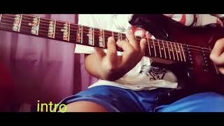 Your servant intro,solo,fills guitar tutorial