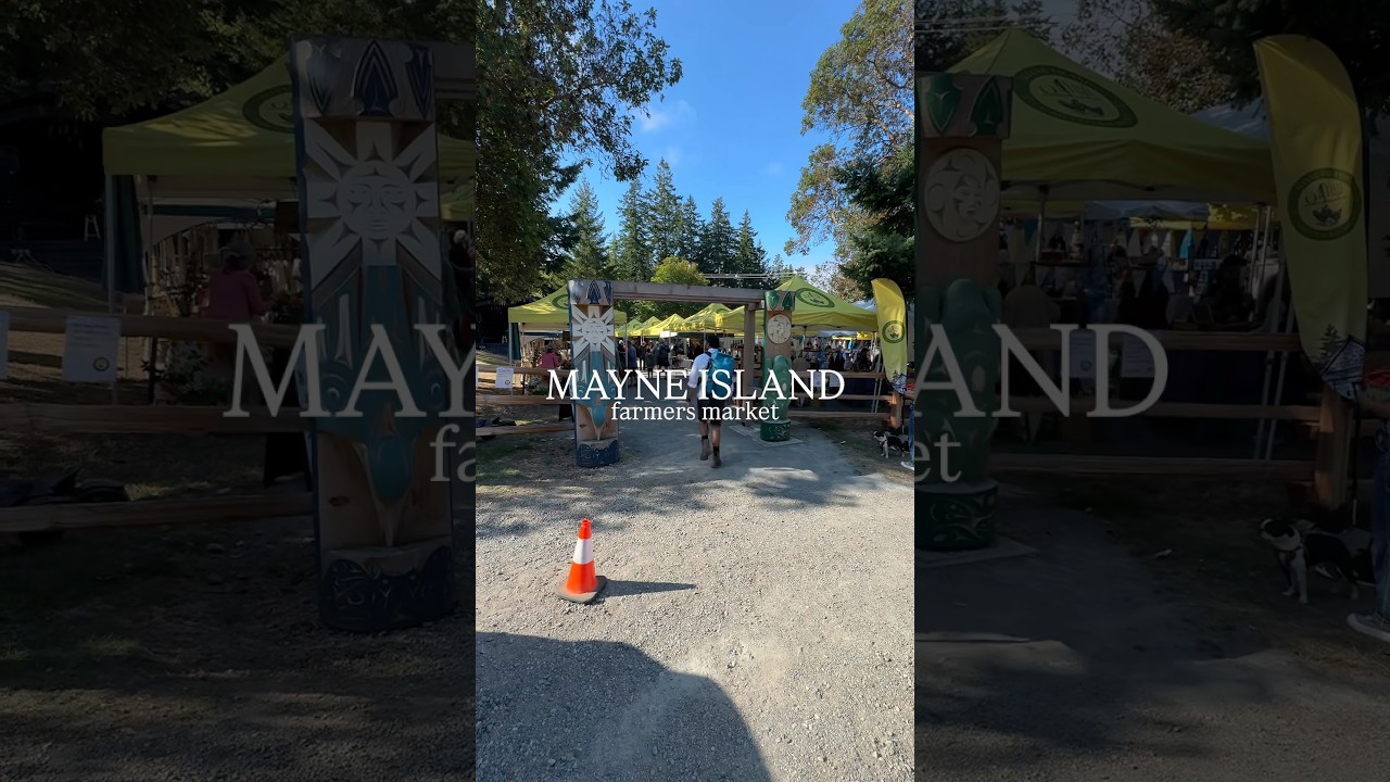 The Mayne Island Farmers Market may be small, but it’s mighty! ✨🍎