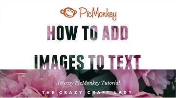 How to Add Images to Text in PicMonkey