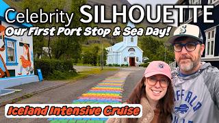 Celebrity Silhouette | OUR FIRST PORT STOP & Sea Day | Iceland Intensive Cruise | Seydisfjordur