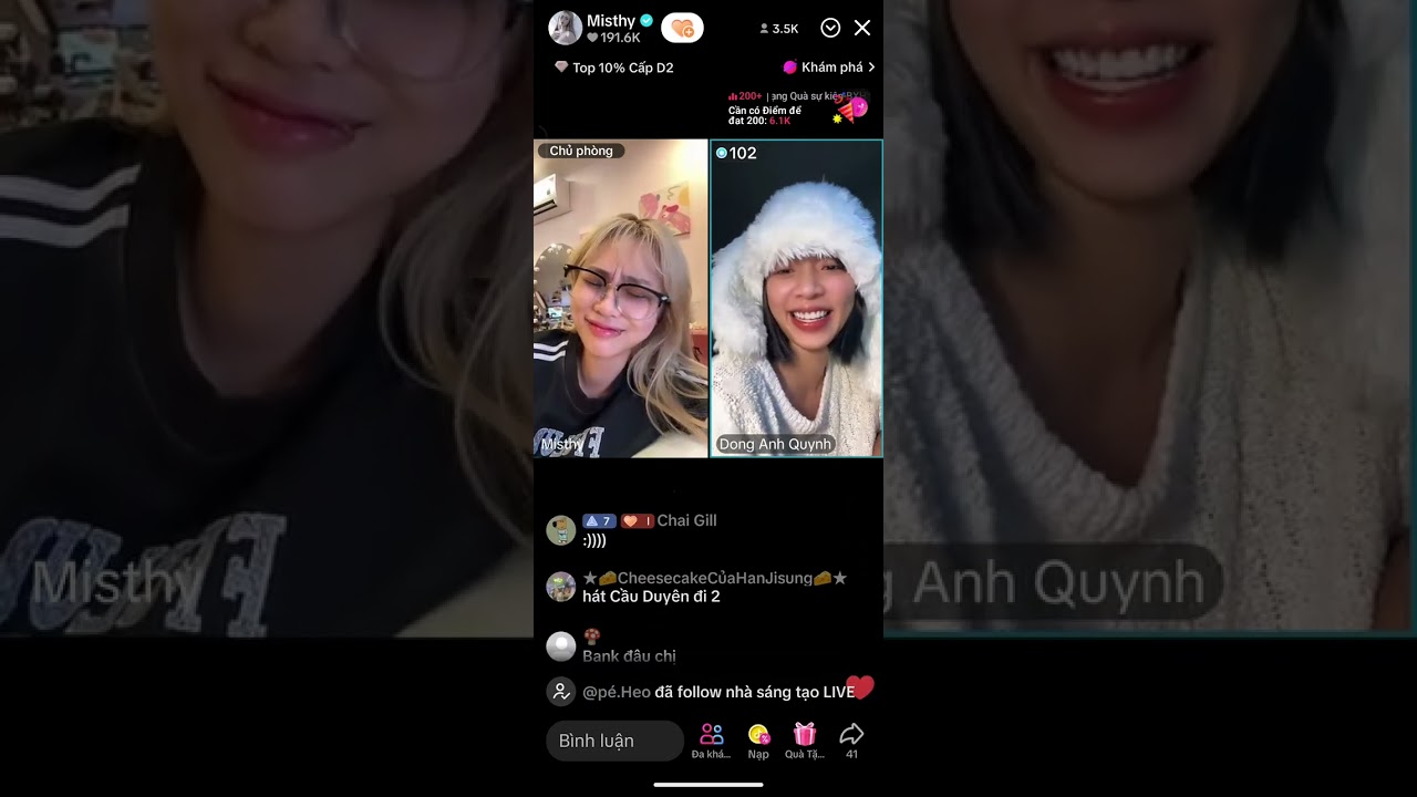 Live tiktok cúp lé boylove + Chí Bình (01/01/2025)
