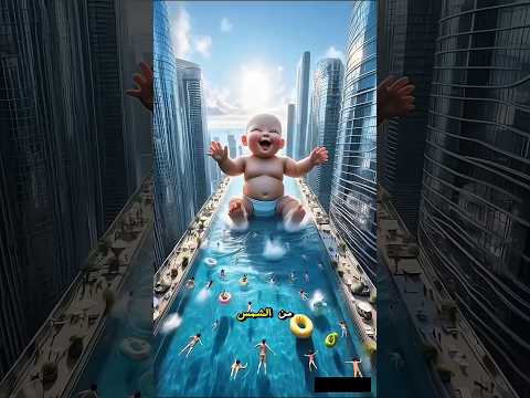 انظر ماذا يفعل هذا الطفل الكبير