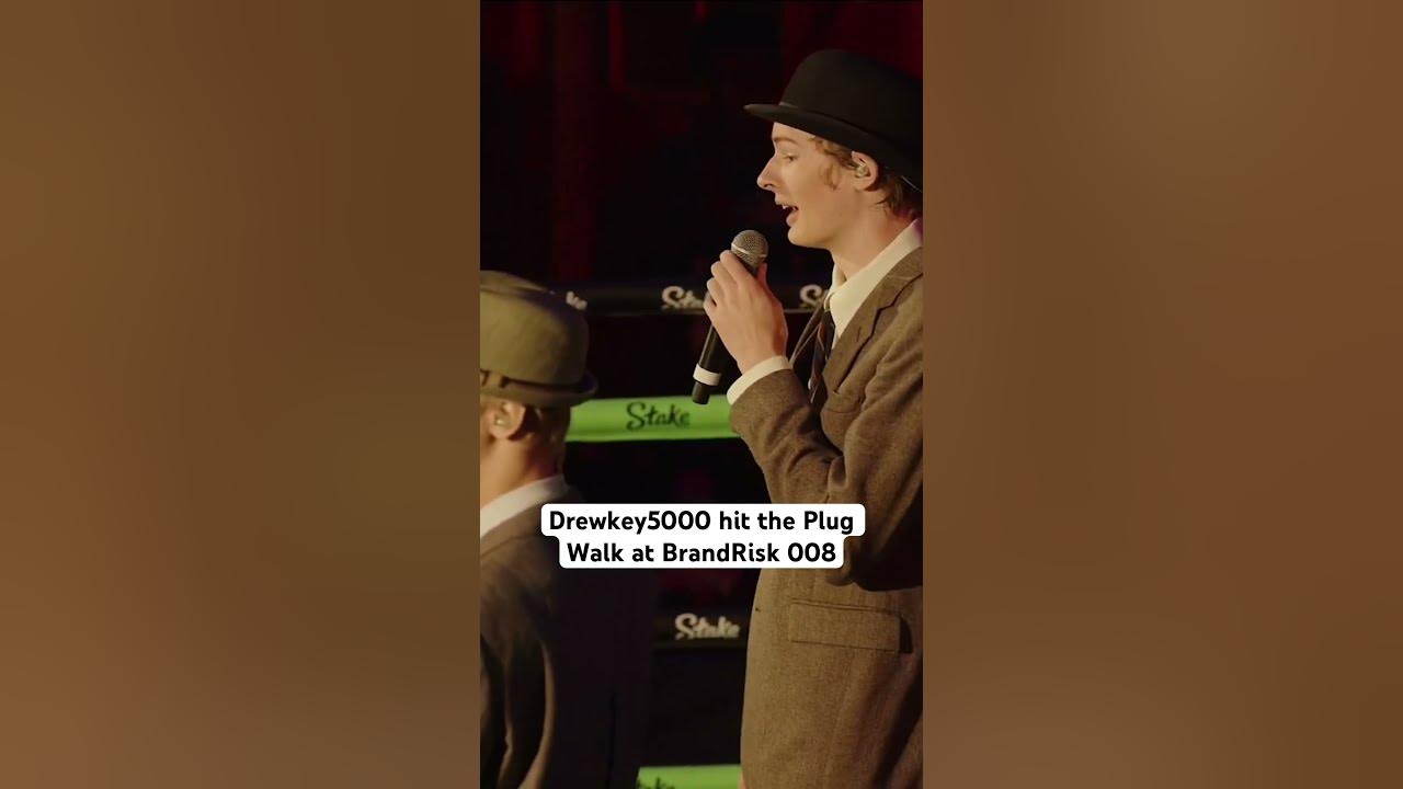 Drewkey5000 hit the Plug Walk at BrandRisk 008 #adin #adinross