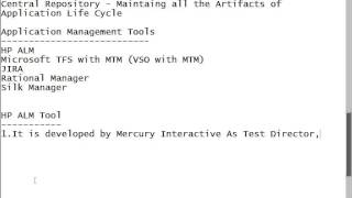 HP ALM Live Training Day-01 Demo Session