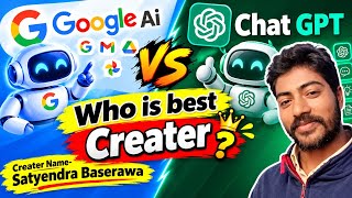 Google Vs Chat GPT #vs #chatgpt #google #aicreation || #satyendrabaserawa #technicalvideo