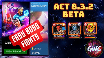 ARE ACT/STORY becoming irrelevant in MCOC? | Act 8.3.2 BETA | Easy Boss Fight #mcoc #gaming #marvel