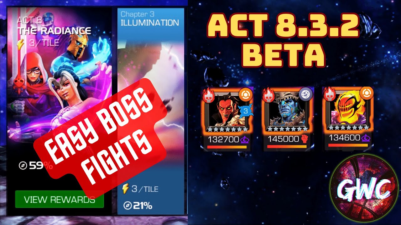 ARE ACT/STORY becoming irrelevant in MCOC? | Act 8.3.2 BETA | Easy Boss Fight 