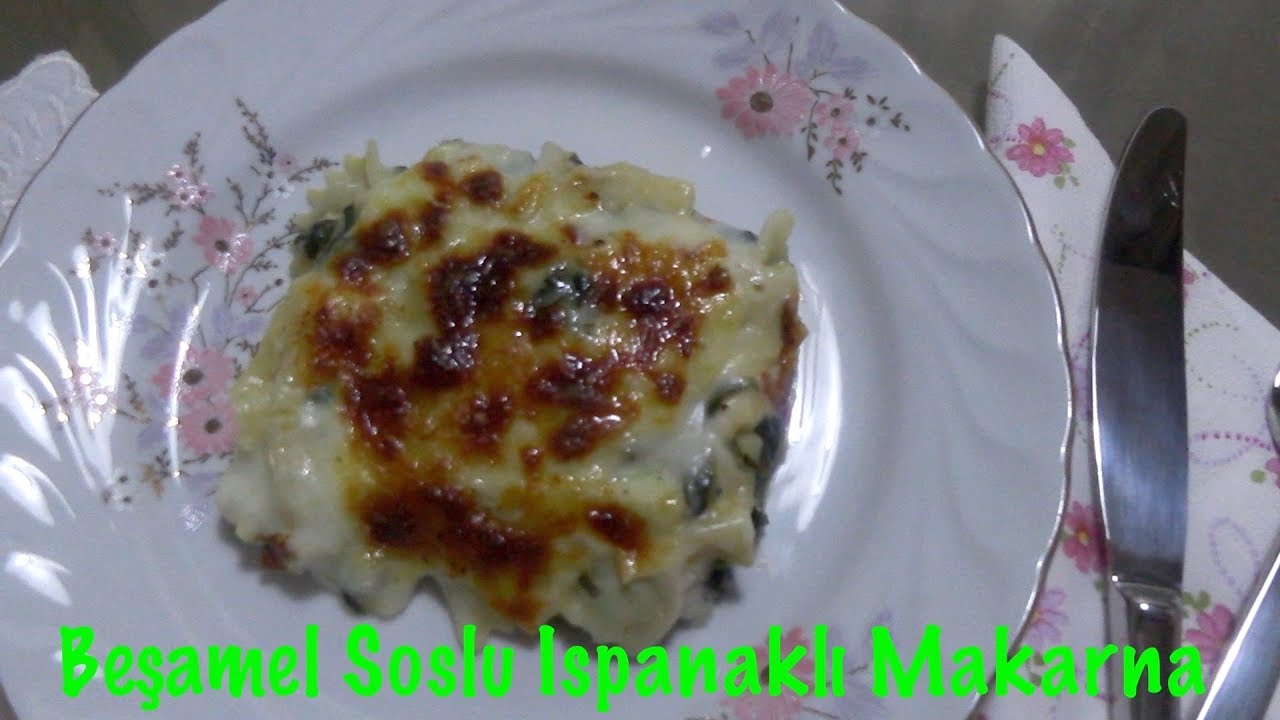 Beşamel Soslu Fırında Makarna Nasıl Yapılır Videosu Beşamel Soslu Fırında Makarna Nasıl Yapılır Videosu