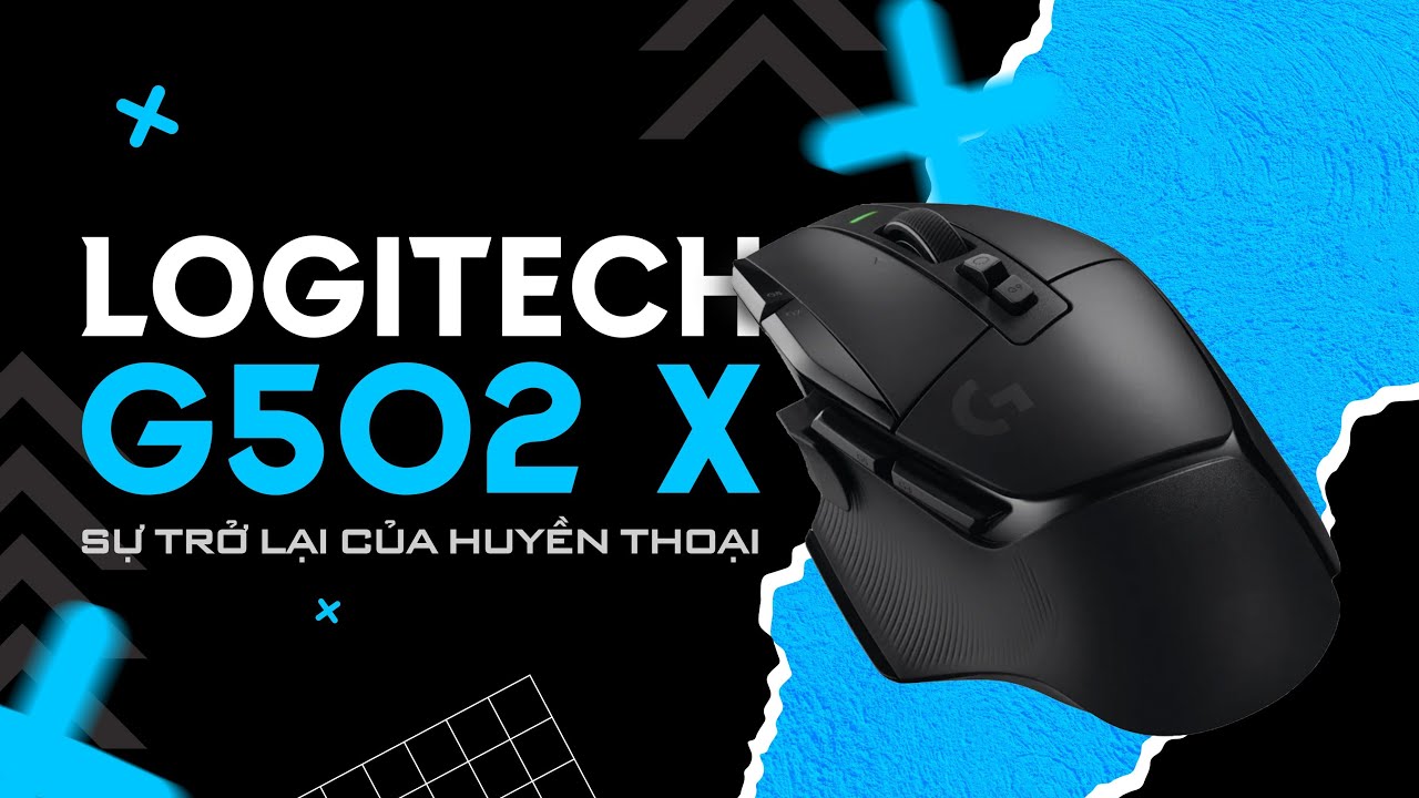 Chuột có dây Logitech G502 X Corded Gaming