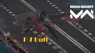 Modern Warships: F-7 Buff review with USS Nemesis
