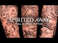 Spirited away  fine line tattooing   oozy tattoo