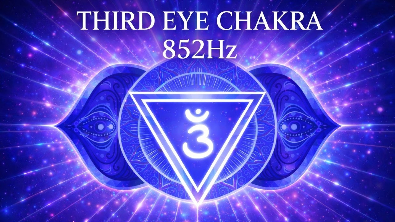 Third Eye Chakra 852Hz | Awaken Intuition & Inner Vision - YouTube