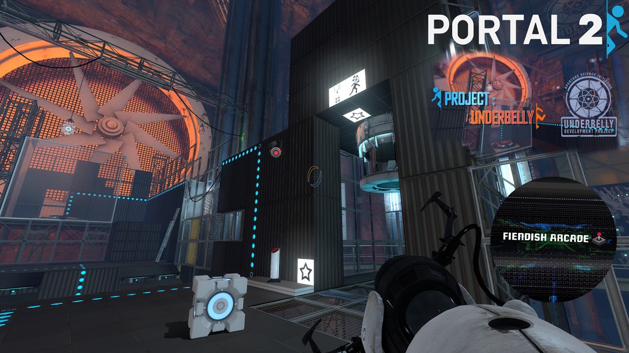 First Play of Portal 'Project Underbelly' - Full Playthrough