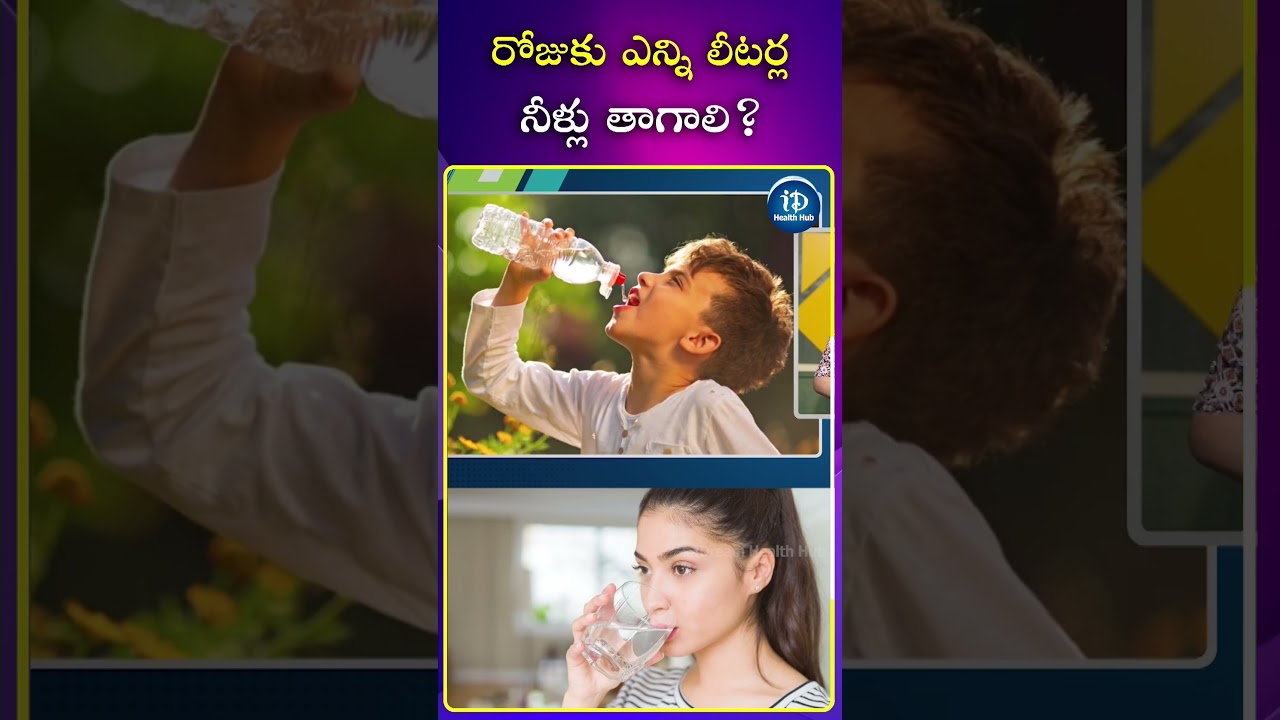 రోజుకు ఎన్ని లీటర్ల నీళ్లు తాగాలి | 