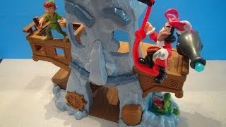 Hook S Adventure Rock Playset From Jake And The Neverland Pirates Video Review