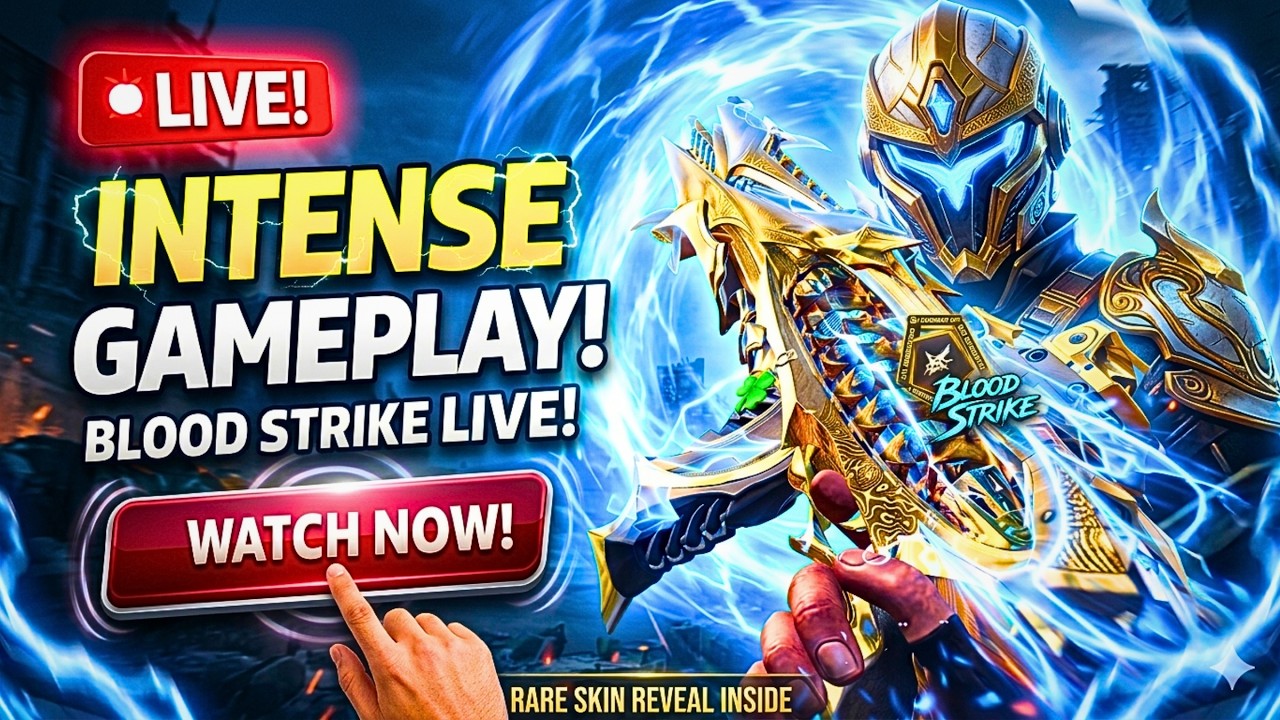 Blood Strike Live 🔴 Squad Fight Madness & Clutch Moments!