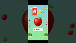 A for Apple 🍎 | ABC Learning for Kids | Fun Alphabet Song #alphabetlearning #kidsvideo