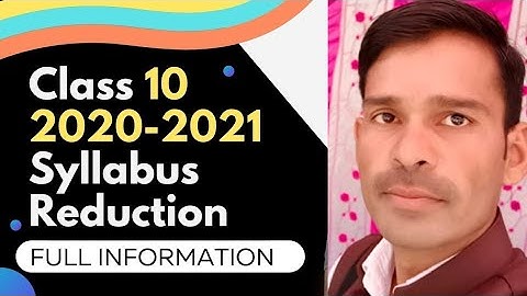 RBSE Syllabus 2020-21 ।। Reduce syllabus ।। Class 10th Science ।।Study Learner