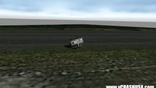 Virtual CRASH | Yaw, Trip, and Roll Accident