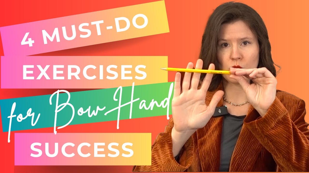 4 Critical Hand Exercises for a Flawless Violin Bow Hold (Do These ...