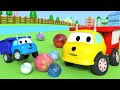 Игра в шарики 🚚 Обучающий мультфильм для детей