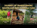 From Wasteland to Bamboo Home in 60 Days | CEO Leaves City for Farm Life (Timelapse)
