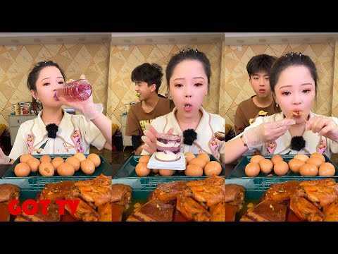 [Xiao Yu Mukbang ASMR] MUKBANG SATISFYING.중국 음식 먹기 .Mukbang Chinese Food. N03_07072022-2